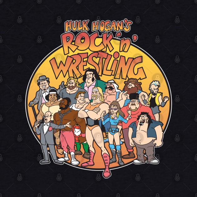 Hulk Hogan's Rock N Wrestling by Chewbaccadoll